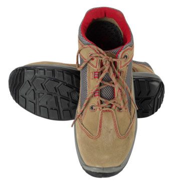 彩虹米色系列无金属12KV绝缘鞋