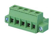 带螺纹法兰插头连接器