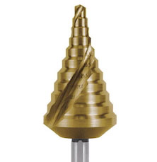 螺旋阶梯钻（2刃钛涂层型）