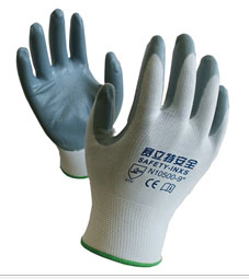 丁腈涂层工作手套